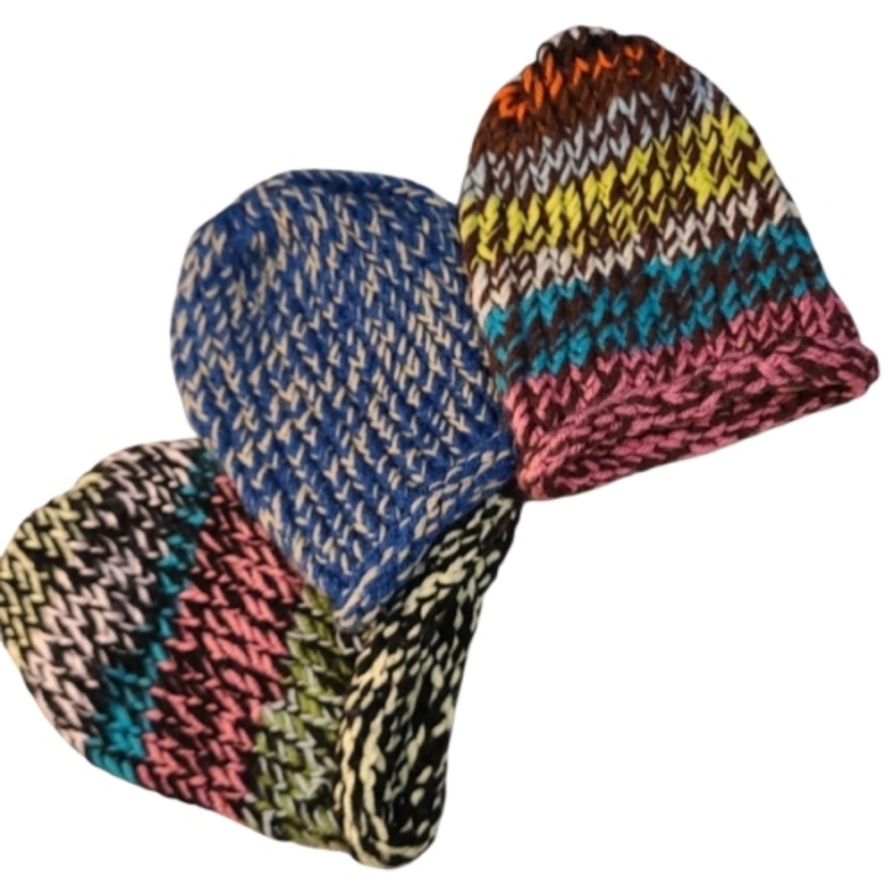 Kids Beanie 3 Hat Bundle